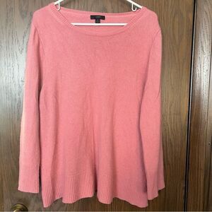 J. Crew Pink Crew Neck Sweater